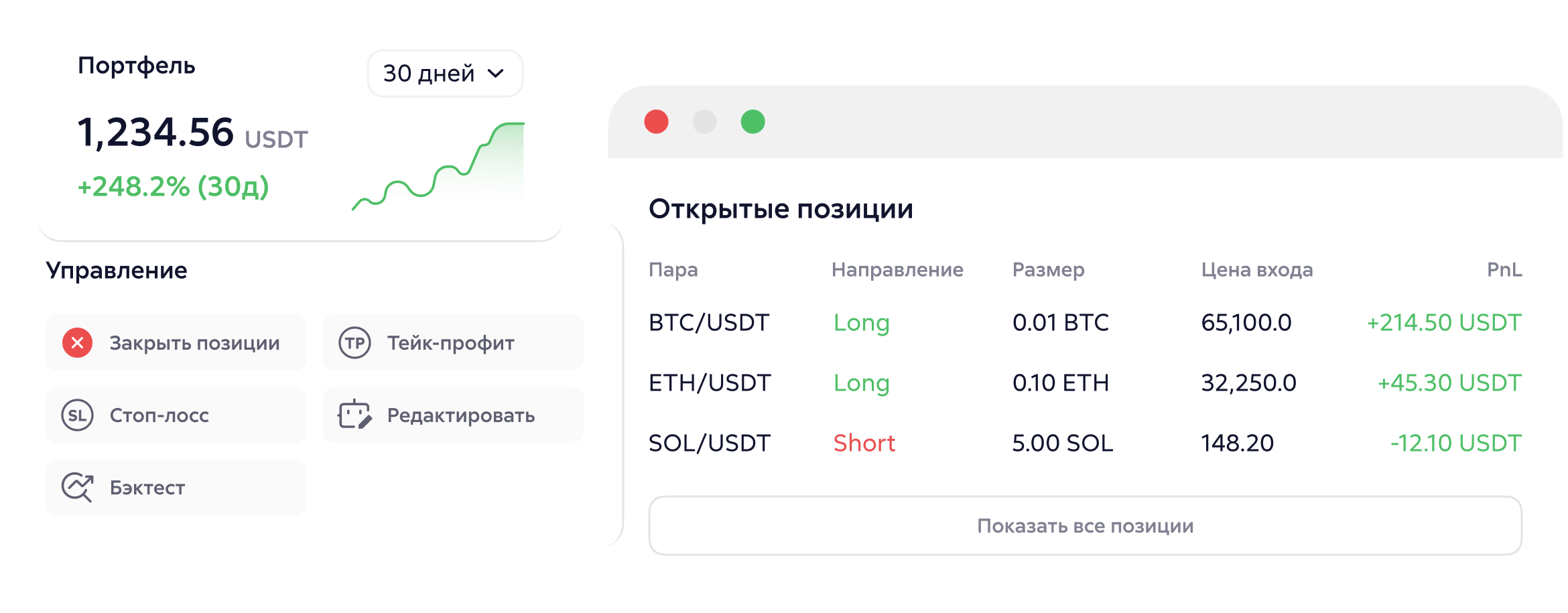 Контролируйте процесс