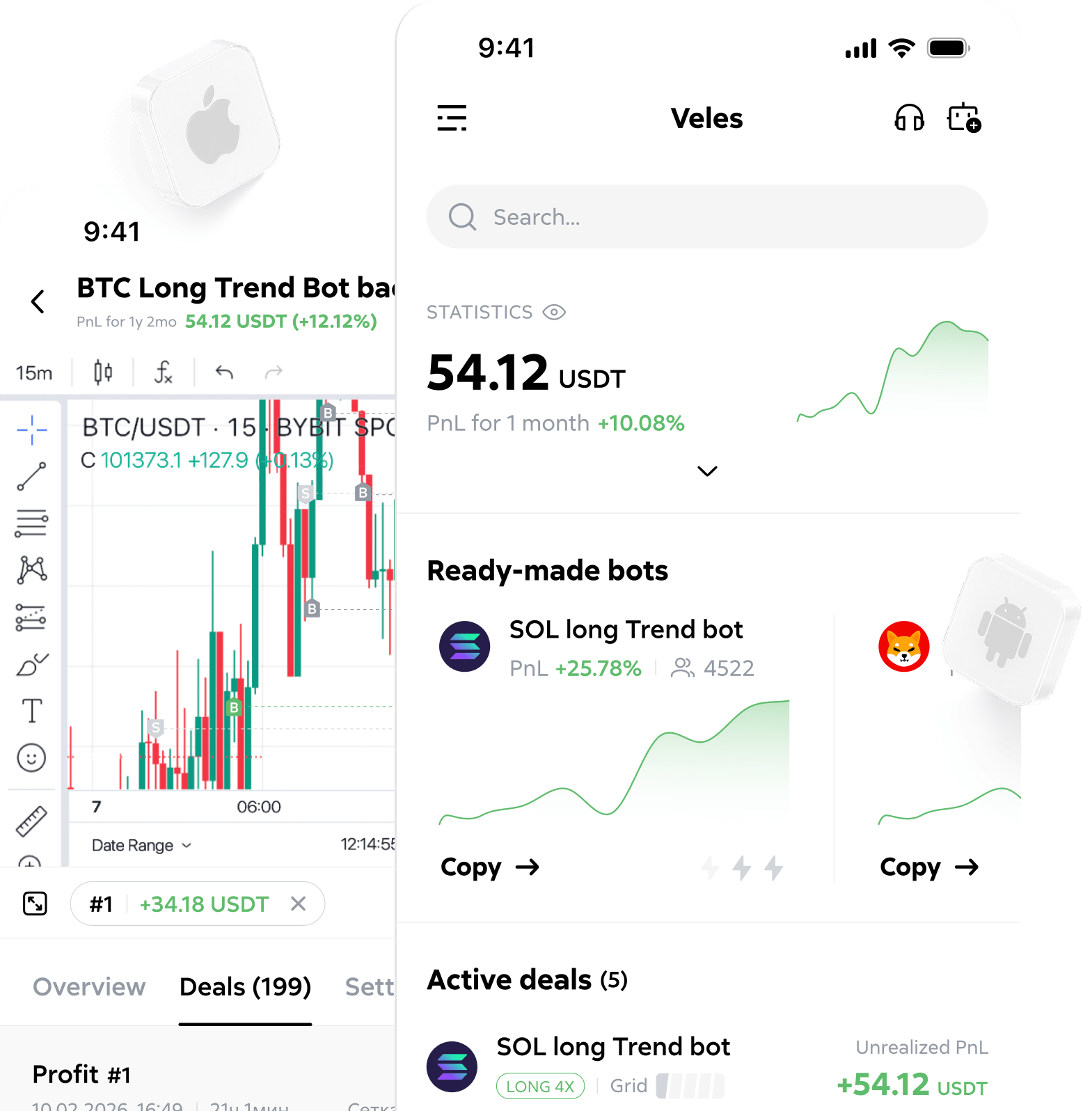 Mobile apps