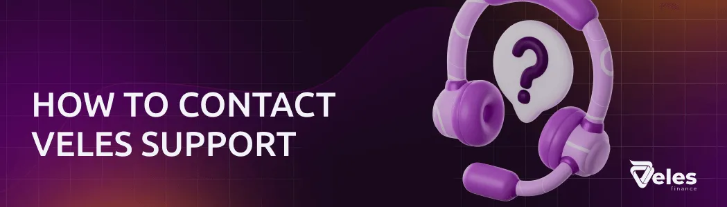 How to contact Veles support?