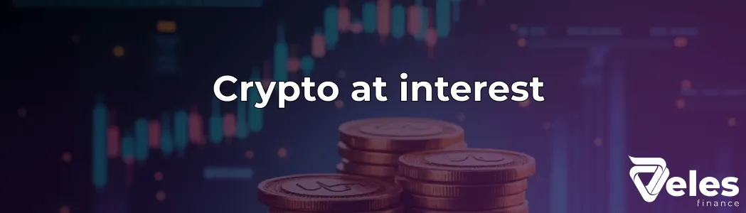 Cryptocurrency at interest - opening a deposit in cryptocurrency