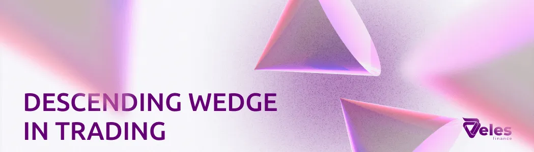 Downward wedge in trading