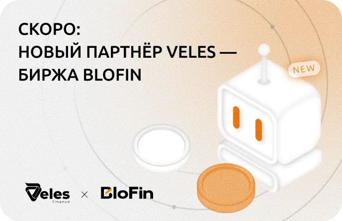 Скоро: новый партнёр Veles — биржа BloFin