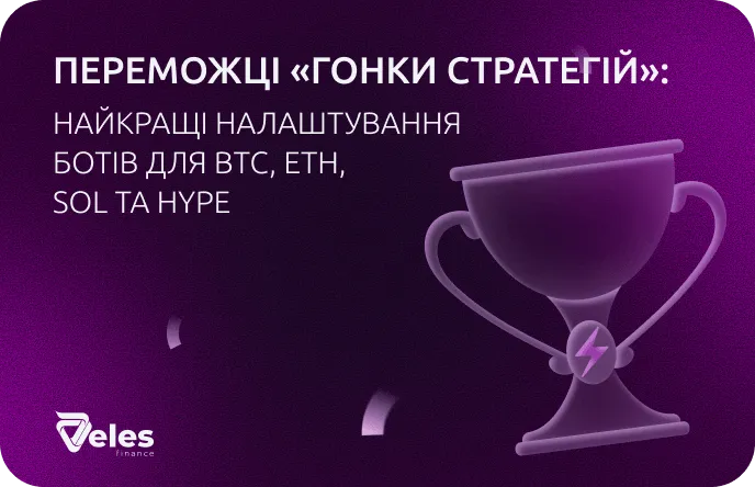 Переможці «Гонки стратегій» — найкращі налаштування ботів для BTC, ETH, SOL та HYPE
