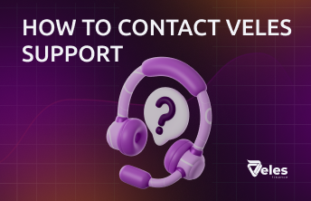 How to contact Veles support?